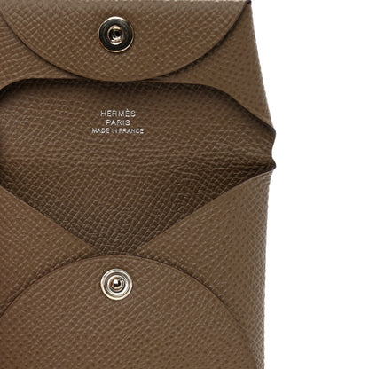 Hermes Epsom Bastia Coin Purse Etoupe 5 of 7