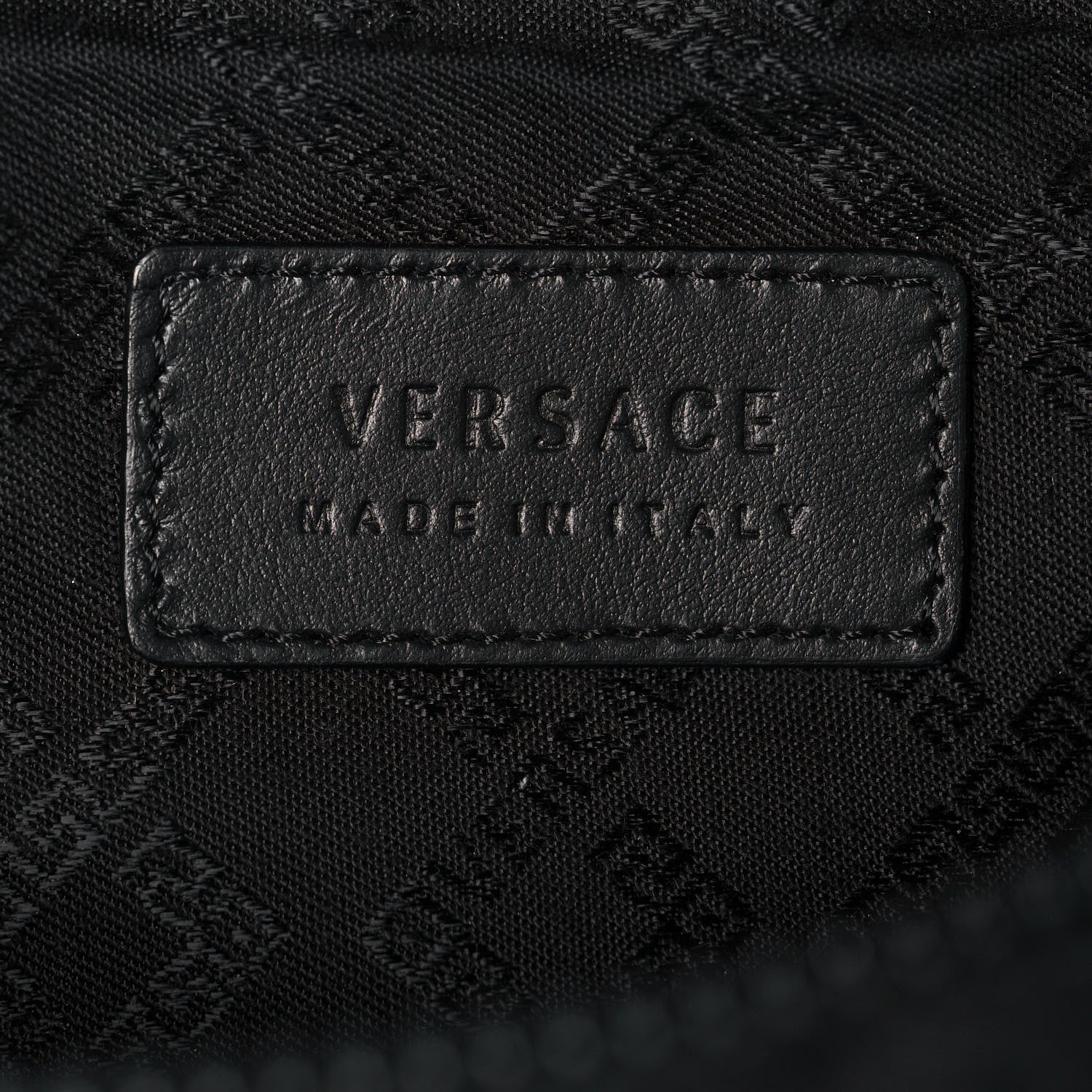 Versace Nylon Palazzo Medusa Belt Bag Black 5 of 13