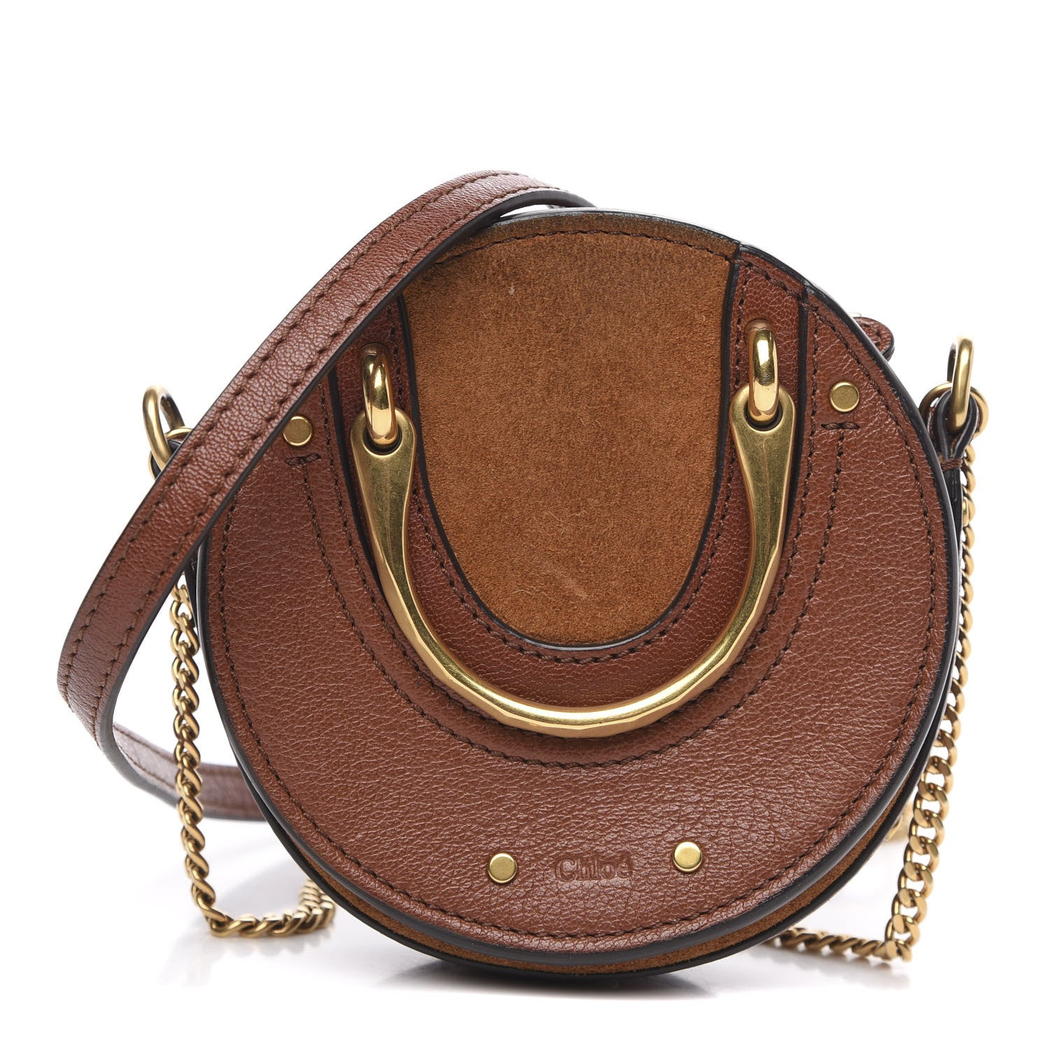 Chloe Goatskin Suede Mini Pixie Bag Saffron Red 1 of 11
