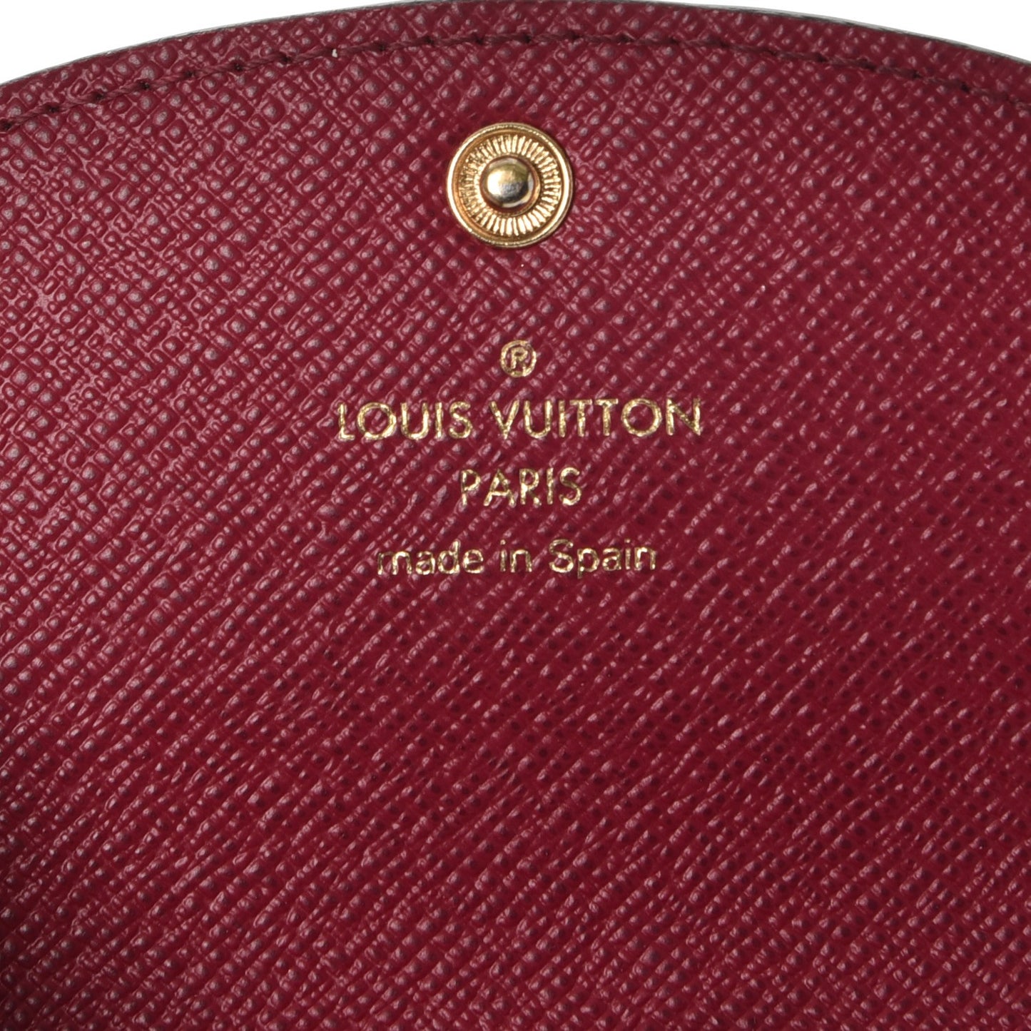 Monogram Rosalie Coin Purse Fuchsia