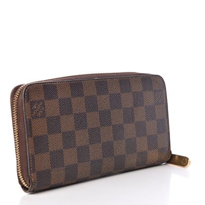 Louis Vuitton Damier Ebene Zippy Wallet 3 of 9