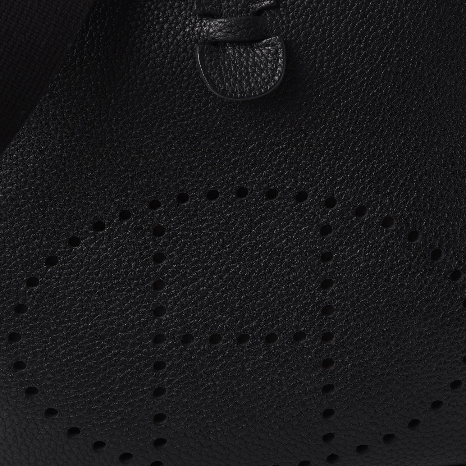Hermes Taurillon Clemence Evelyne III PM Black 9 of 10