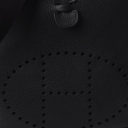 Hermes Taurillon Clemence Evelyne III PM Black 9 of 10