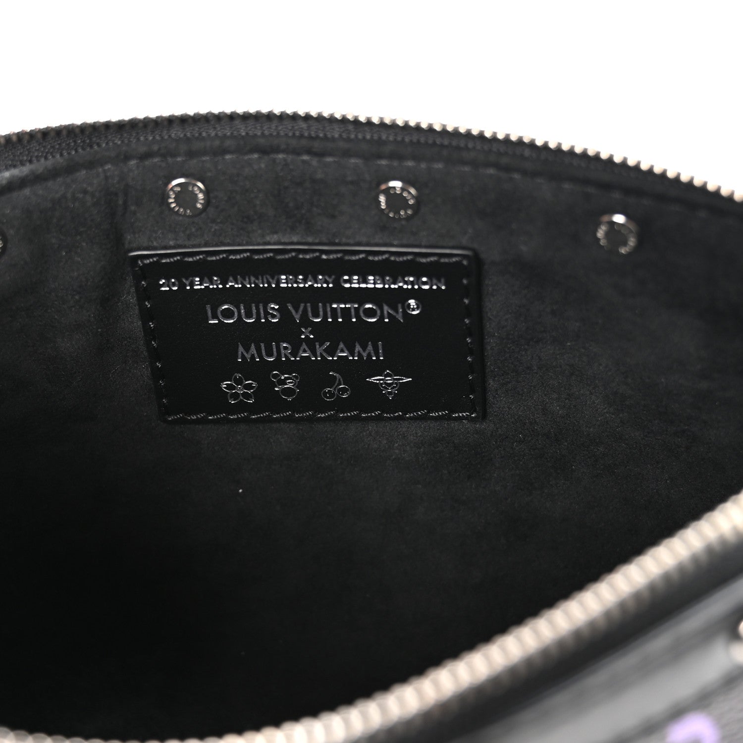 Louis Vuitton LV X TM Monogram Multicolor Pochette Accessories Black 6 of 10