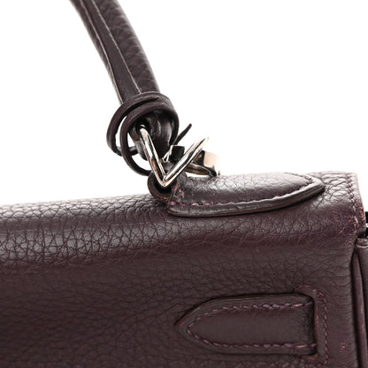 Hermes Taurillon Clemence Kelly Retourne 28 Raisin 18 of 24