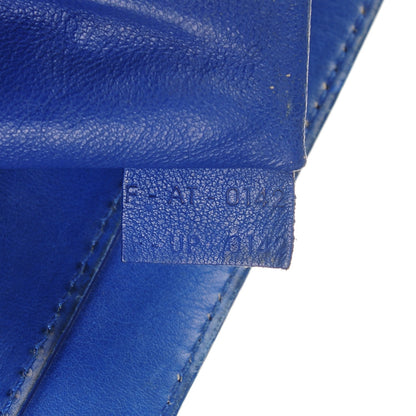 Celine Smooth Calfskin Mini Luggage Electric Blue 5 of 7