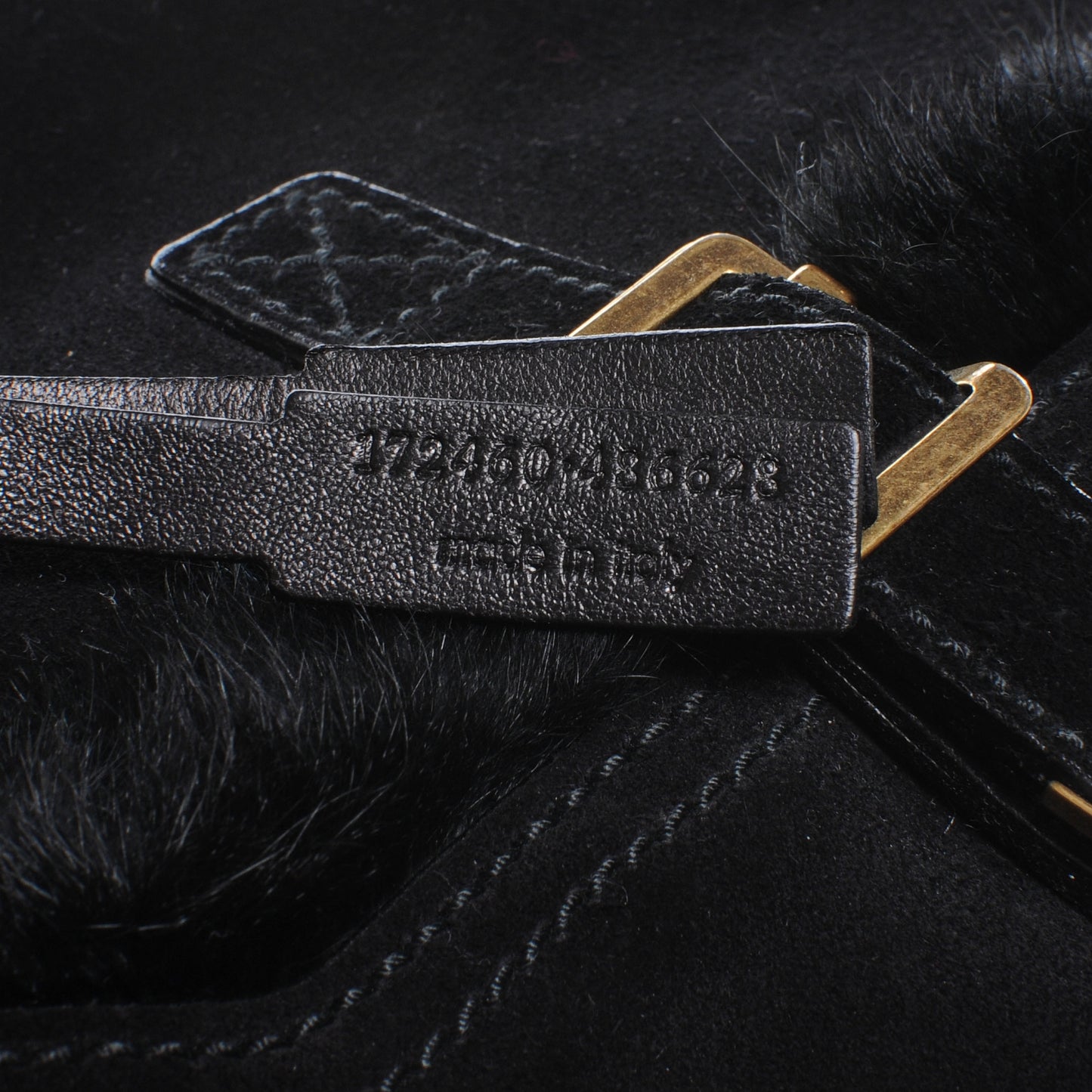 Suede Mink Medium Downtown Tote Black