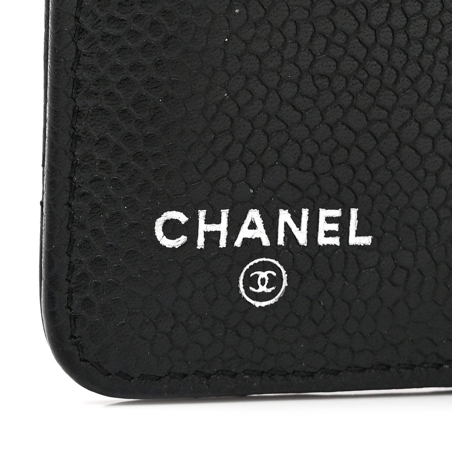 Caviar Quilted Agenda Cover Black