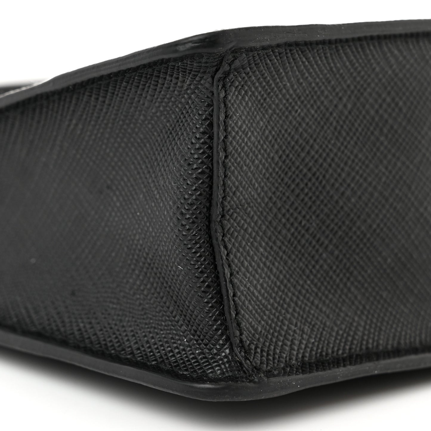 Saffiano Mini Shoulder Bag Black