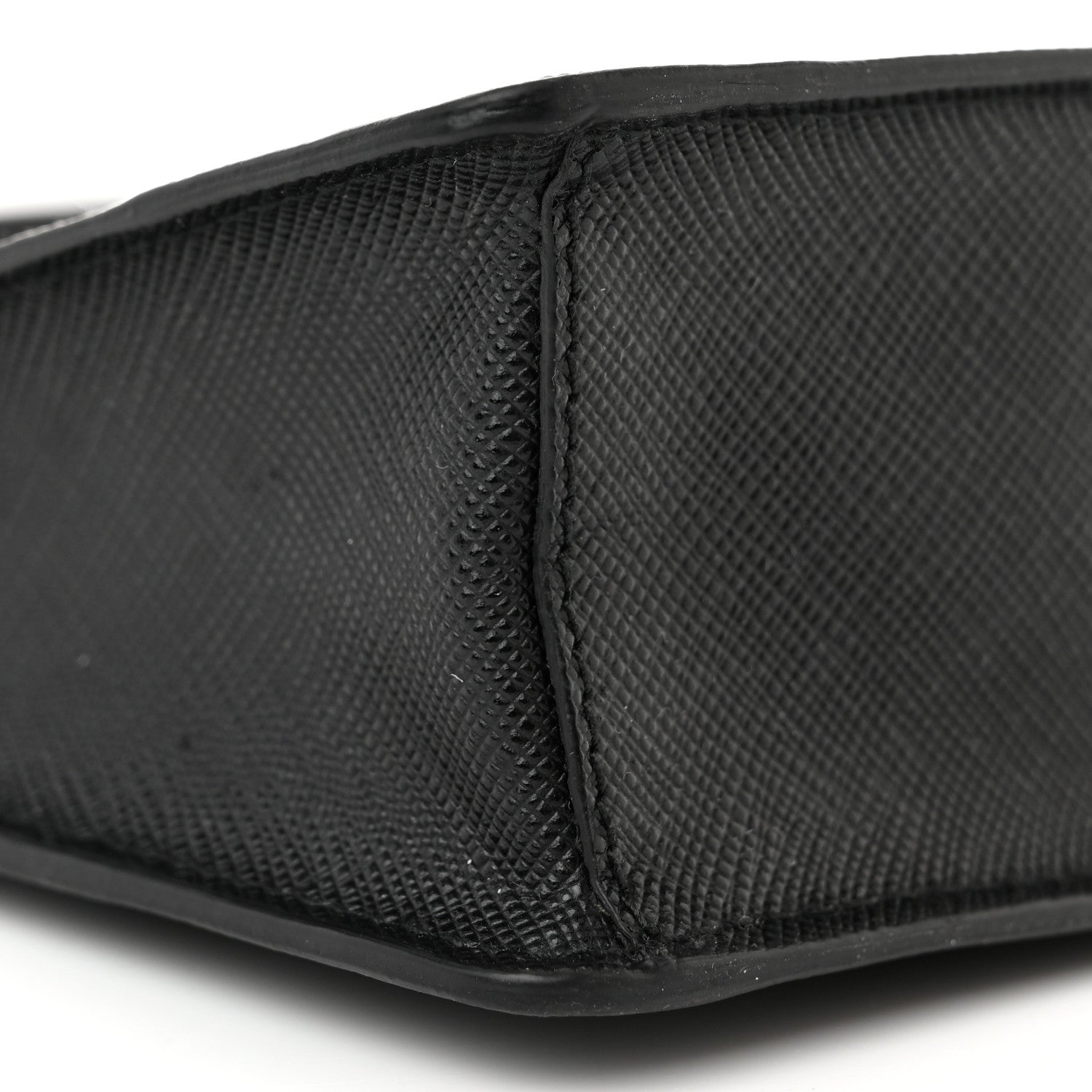 Prada Saffiano Mini Shoulder Bag Black 8 of 12