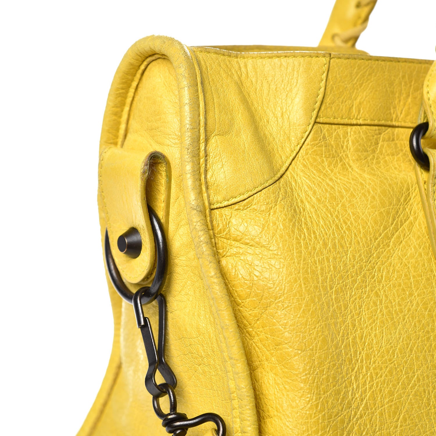Balenciaga Agneau Classic Hardware City Mimosa Verveine 15 of 19