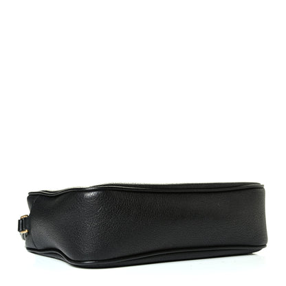 Saint Laurent Lambskin Monogram Small Lou Camera Bag Black 3 of 4