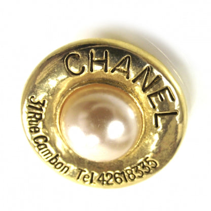 Chanel Pearl Rue Cambon Clip On Earrings Gold 4 of 4