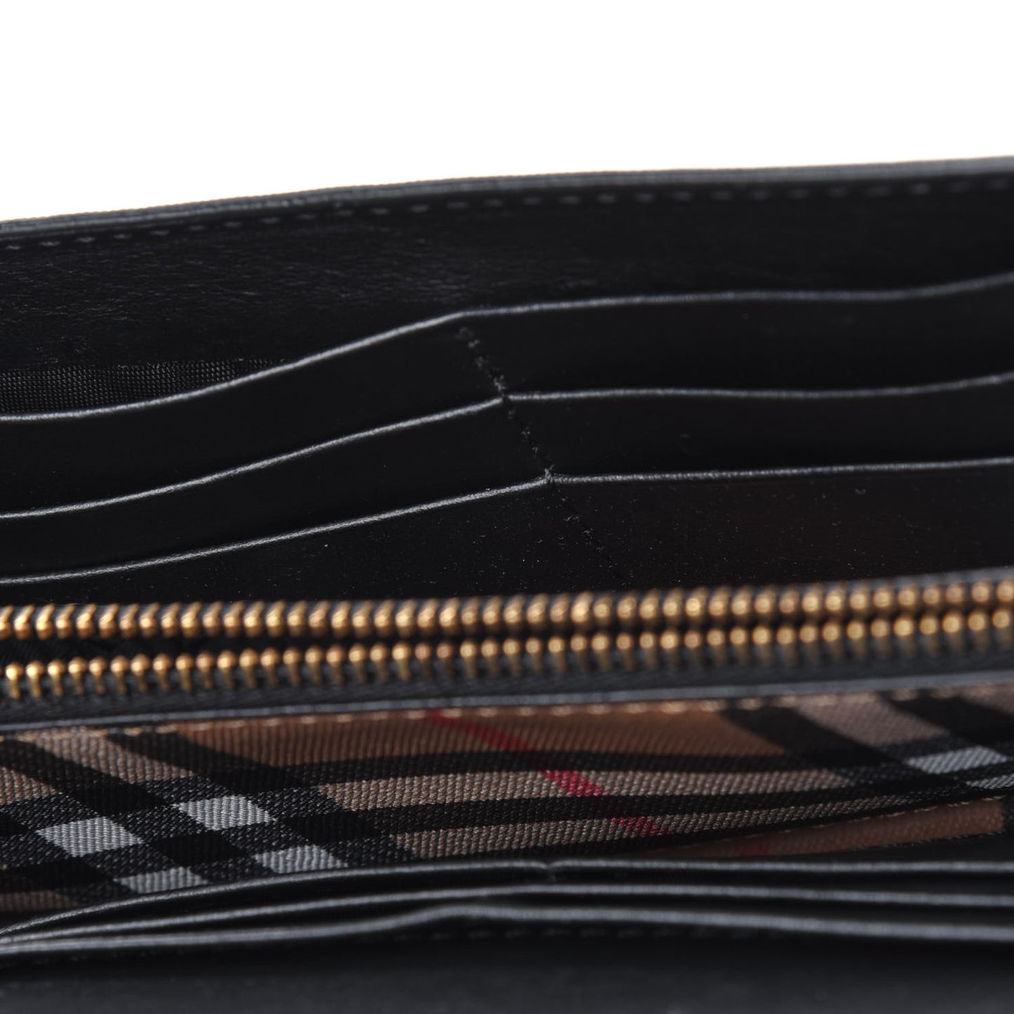 Vintage Check Halton Wallet Black