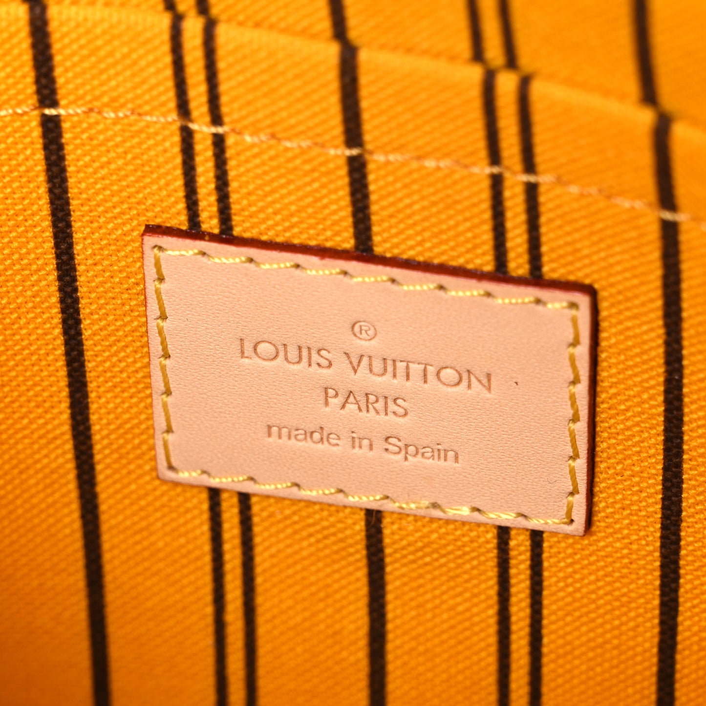 Monogram Neverfull MM GM Pochette Mimosa
