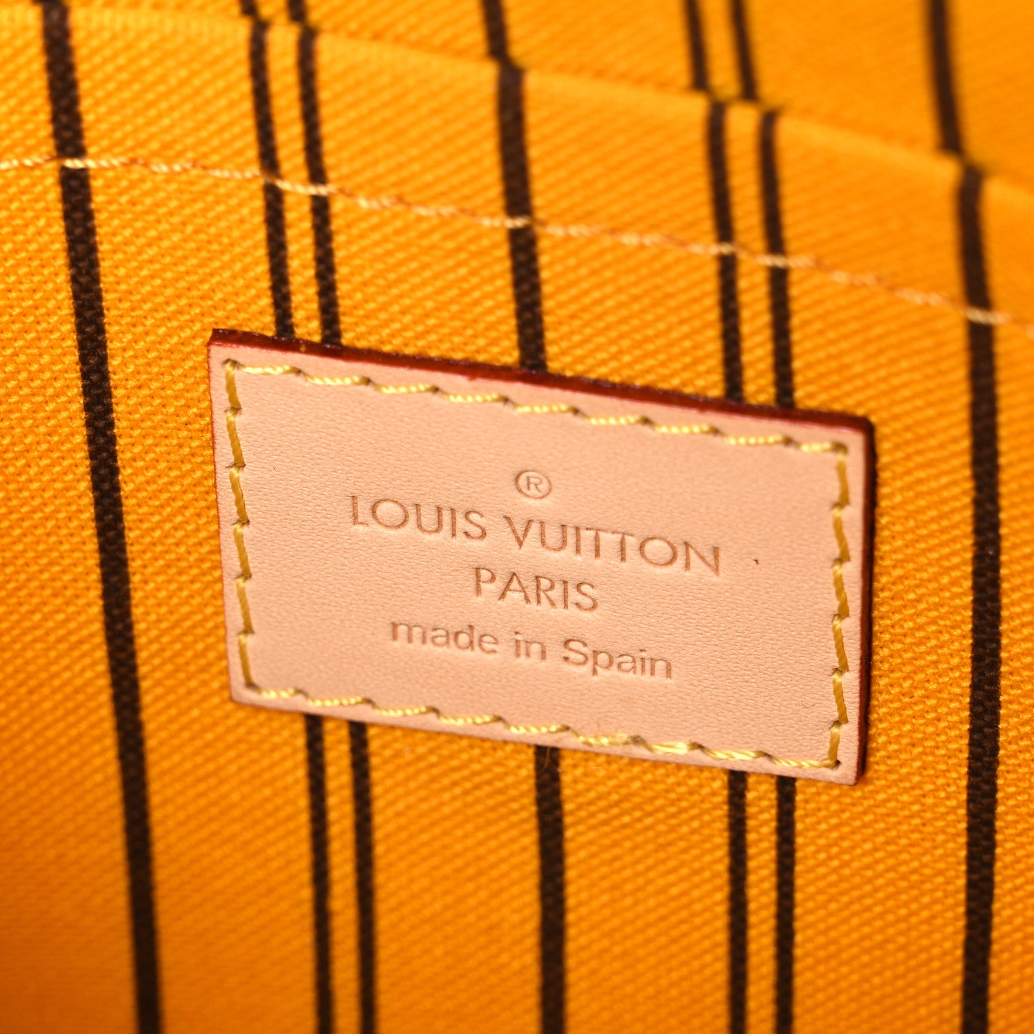 Louis Vuitton Monogram Neverfull MM GM Pochette Mimosa 6 of 7