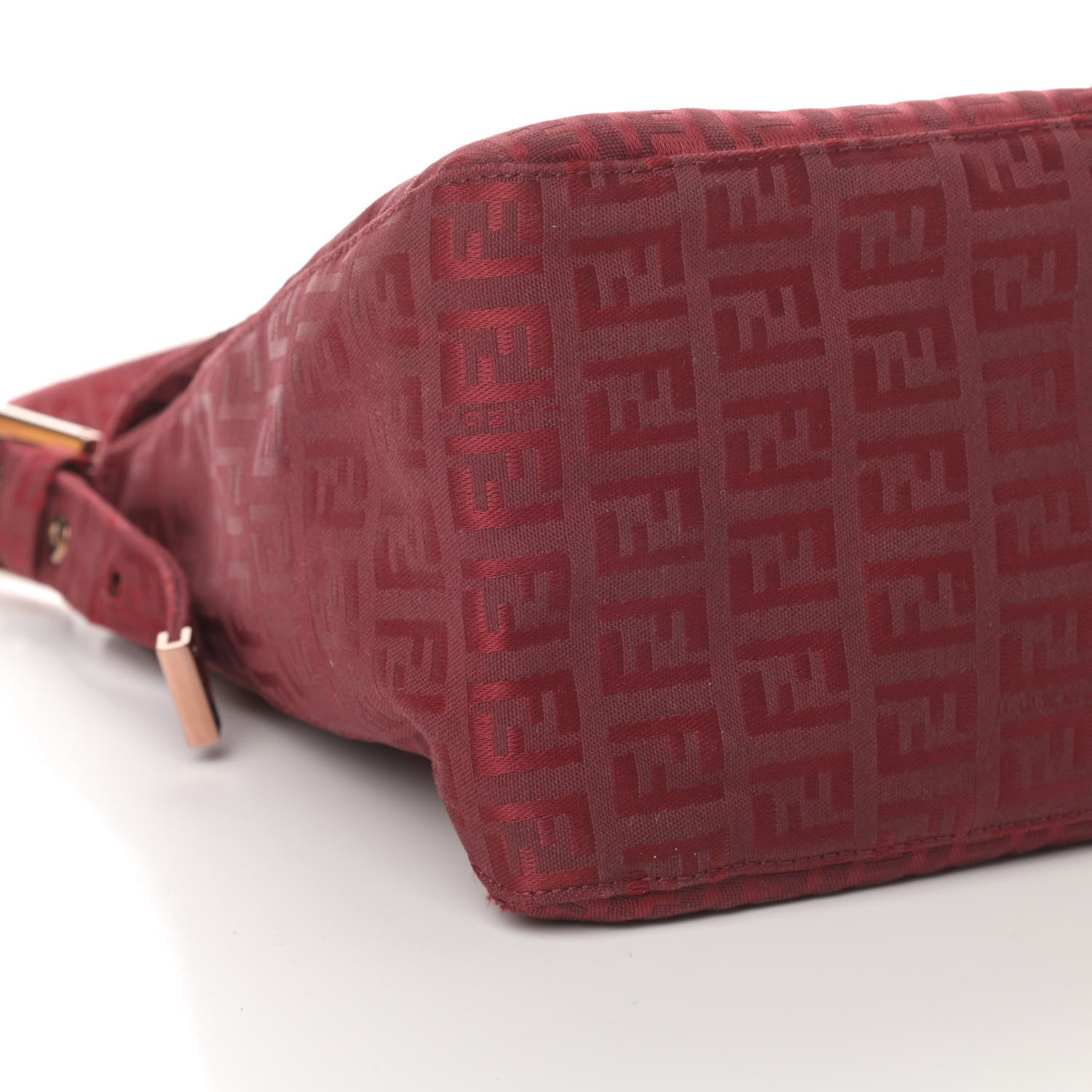 Fendi Zucchino Mama Baguette Red 9 of 11