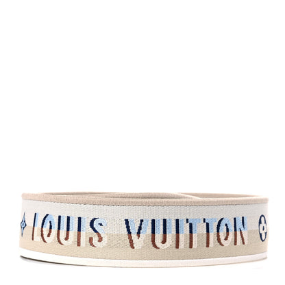 Louis Vuitton Jacquard Alma BB Shoulder Strap Bleu Nuage 2 of 4