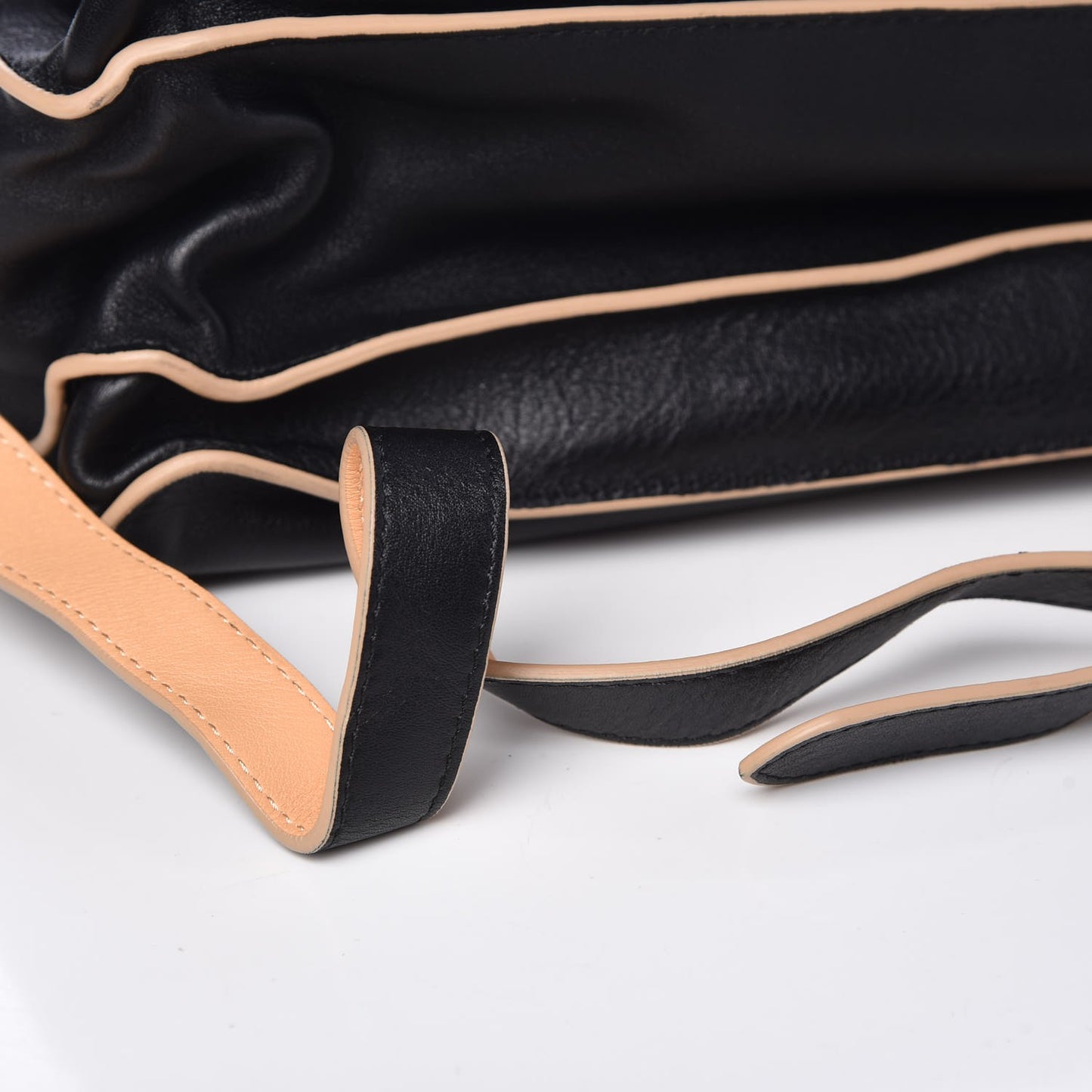Lambskin 2 Tone Medium PS1 Satchel Black Sorbet