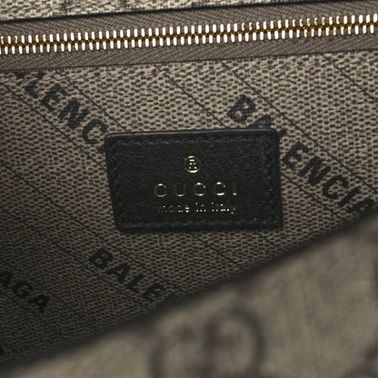 Balenciaga X GUCCI GG Supreme Monogram Medium Hourglass Top Handle Bag Beige Ebony 6 of 10