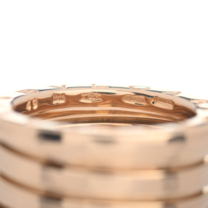 Bulgari 18K Yellow Gold B.Zero1 Three-Band Ring 49 4.75 5 of 5