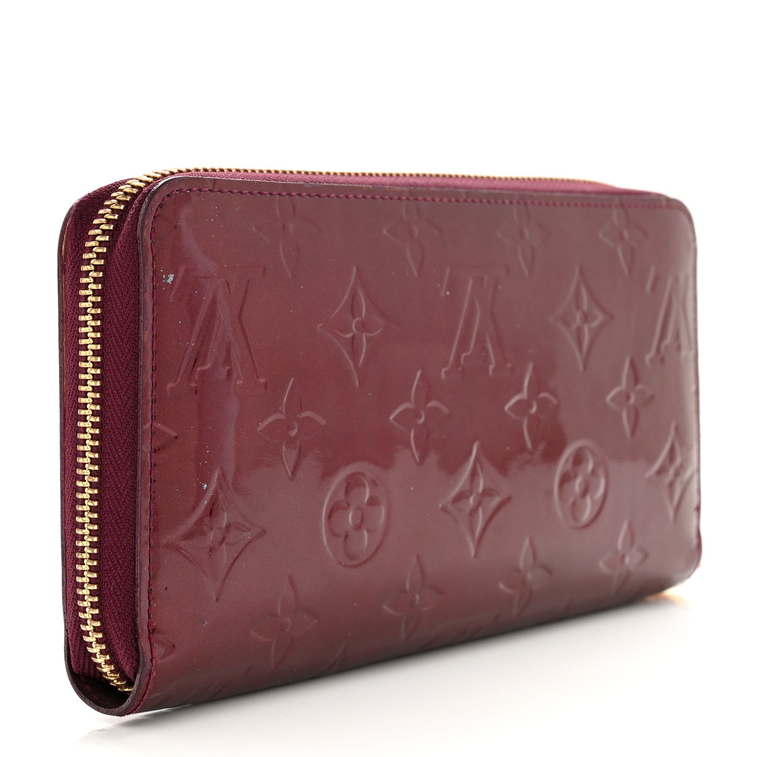 Louis Vuitton LOUIS VUITTON Vernis Zippy Wallet Rouge Fauviste 3 of 13