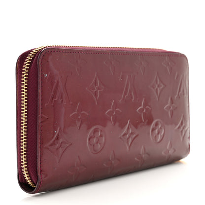 Louis Vuitton LOUIS VUITTON Vernis Zippy Wallet Rouge Fauviste 3 of 13