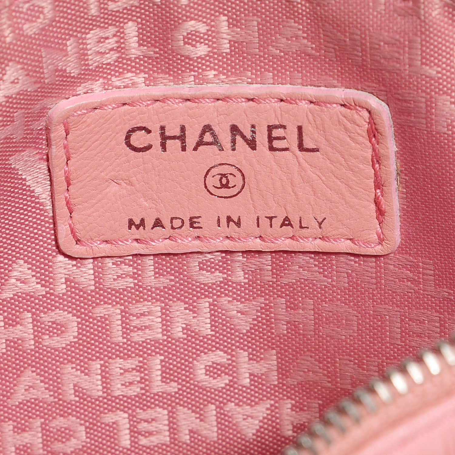 Chanel Lambskin Precious Symbols Pochette Pink 6 of 7
