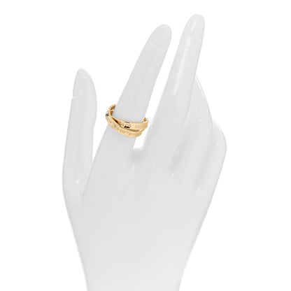 Tiffany 18K Yellow Gold 1837 Interlocking Circles Ring 54 7 2 of 4