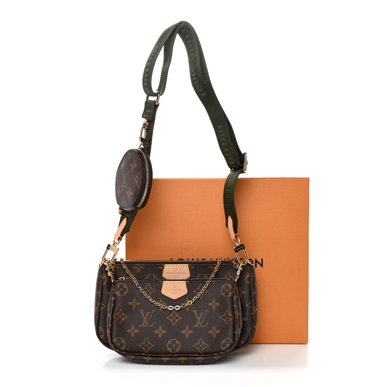 Louis Vuitton Monogram Multi Pochette Accessories Kaki 11 of 11