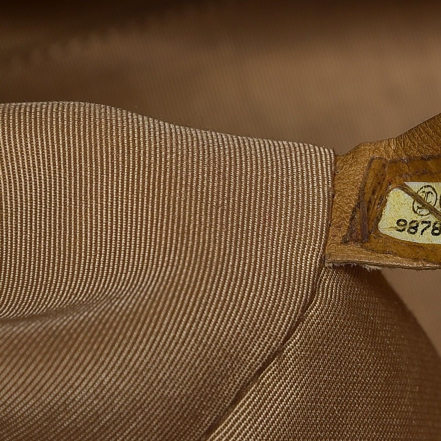 Calfskin Cerf Executive Shopper Tote Beige