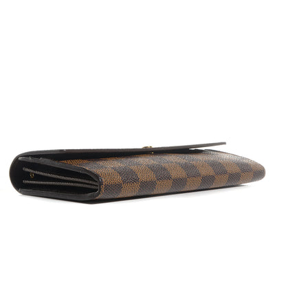 Louis Vuitton Damier Ebene Sarah Wallet 4 of 7