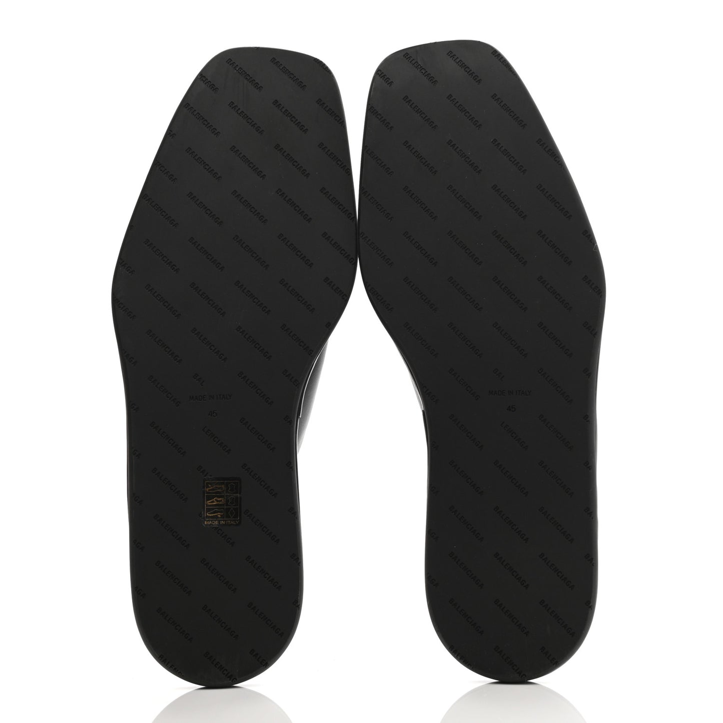 Smooth Calfskin Mens Cozy Slip-On Loafers 45 Black White