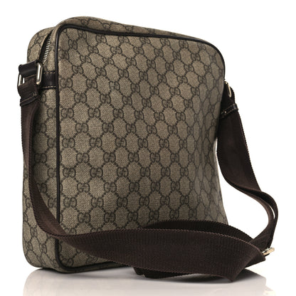 Gucci GG Plus Monogram Medium Messenger Bag Dark Brown 3 of 10