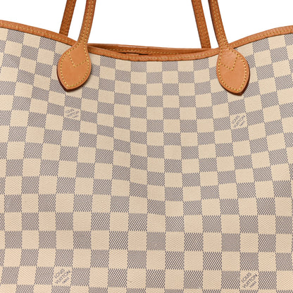 Louis Vuitton Damier Azur Neo Neverfull GM Rose Ballerine 7 of 10