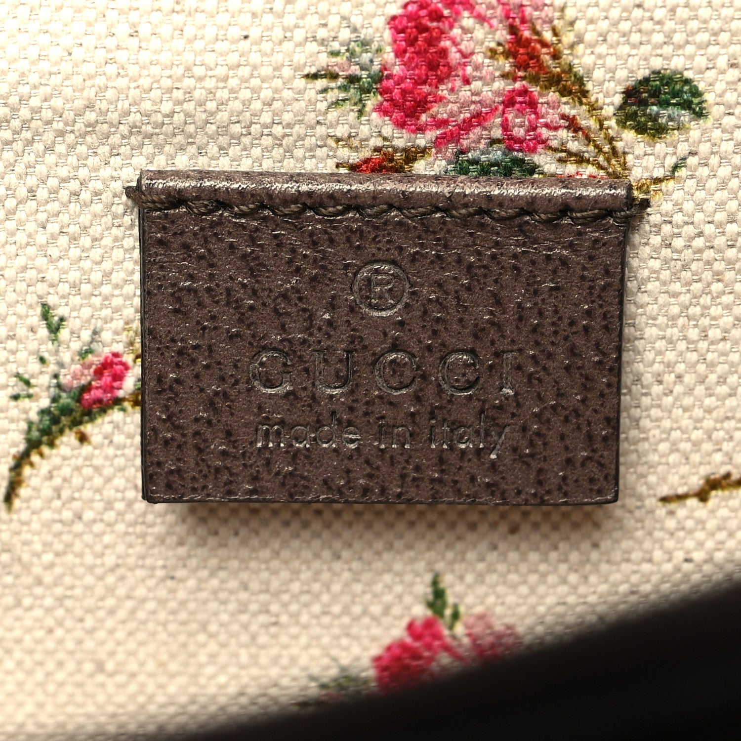 Gucci Calfskin Web Floral Embroidered Medium Dionysus Shoulder Bag New Acero 7 of 12