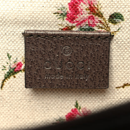 Gucci Calfskin Web Floral Embroidered Medium Dionysus Shoulder Bag New Acero 7 of 12