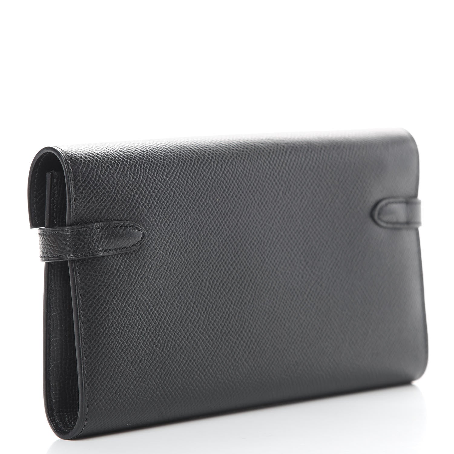 Hermes Epsom Kelly Longue Wallet Black 3 of 9