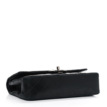 Chanel Lambskin Quilted Medium Double Flap Black 3 of 11