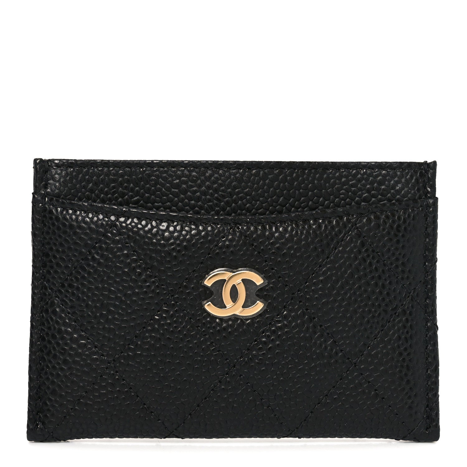Chanel Caviar Quilted Card Holder Black 1 of 8