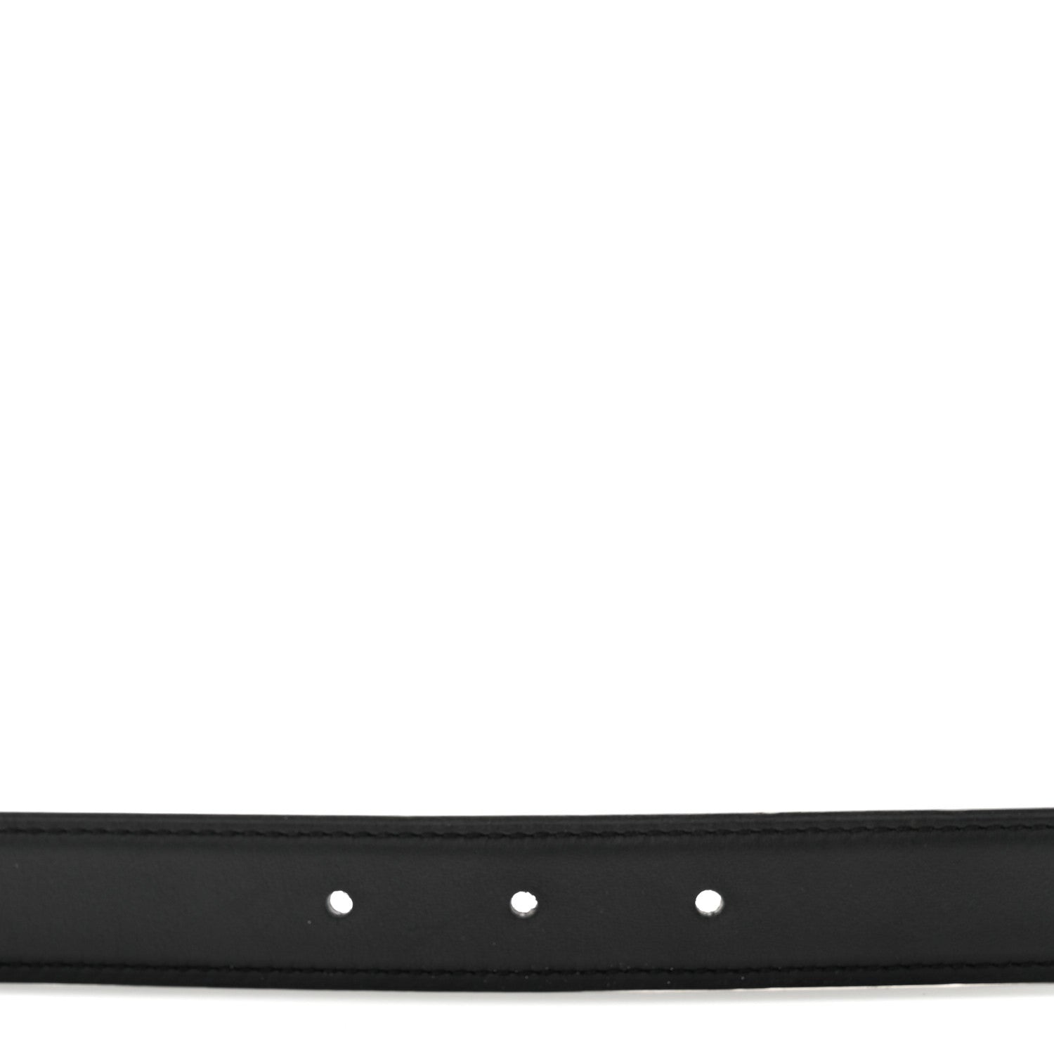 Hermes Swift Epsom 24mm Mini H Belt 85 34 Black Etoupe 3 of 6