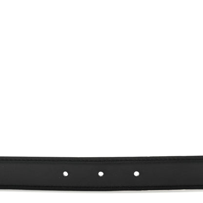 Hermes Swift Epsom 24mm Mini H Belt 85 34 Black Etoupe 3 of 6