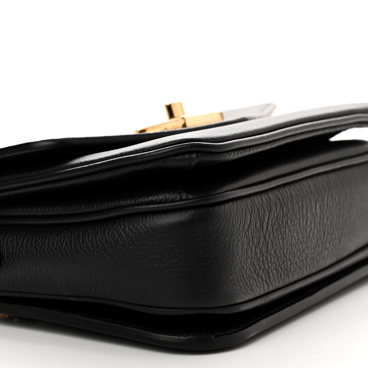 Louis Vuitton Grained Calfskin Lockme Oxford Black 10 of 13