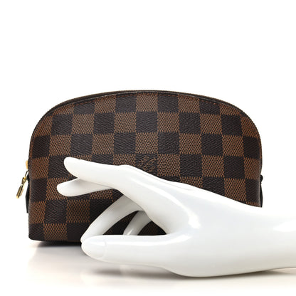 Louis Vuitton Damier Ebene Cosmetic Pouch 2 of 9
