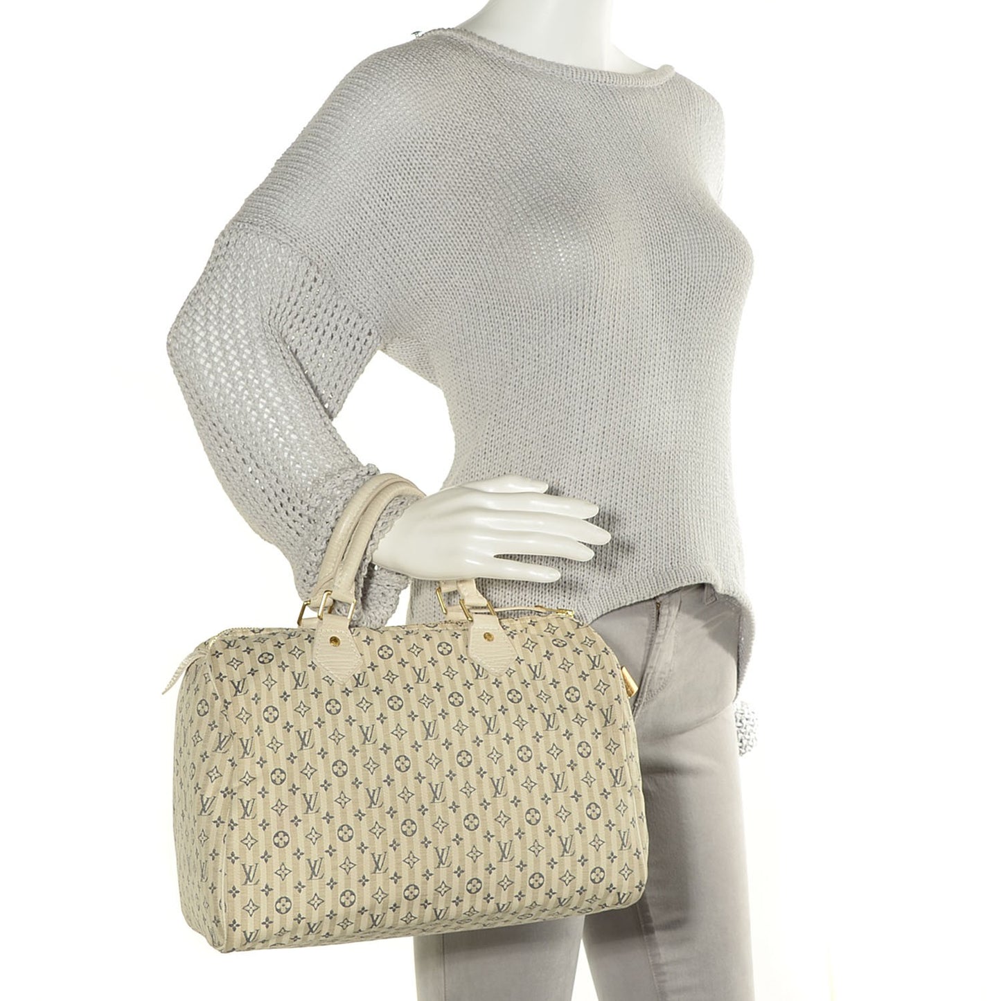 Mini Lin Croisette Speedy 30 Blue