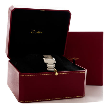 Cartier Stainless Steel 27mm Tank Francaise Quartz Watch 5 of 5