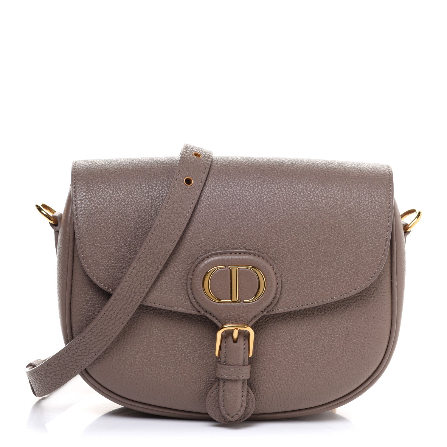 Christian Dior Grained Calfskin Medium Bobby Flap Warm Taupe 1 of 12