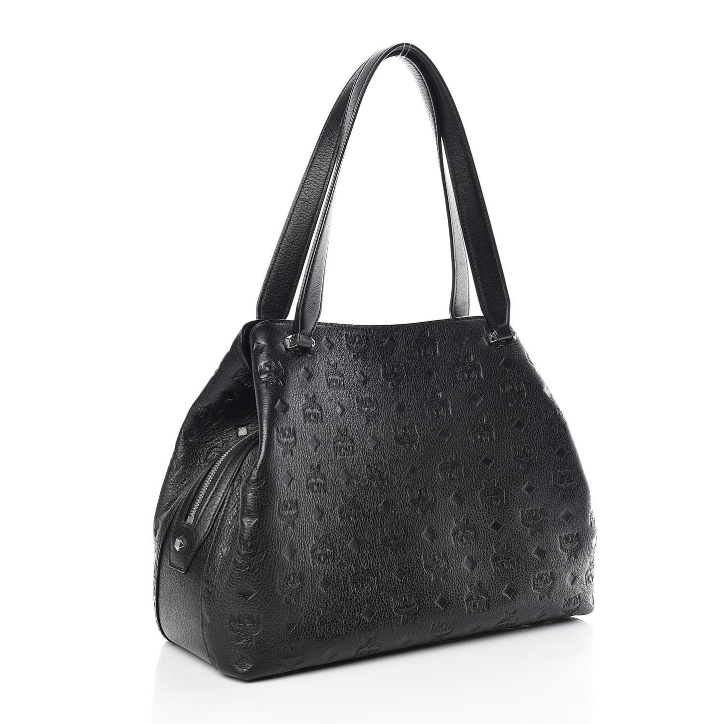 Calfskin Ottomar Monogram Essential Hobo Black