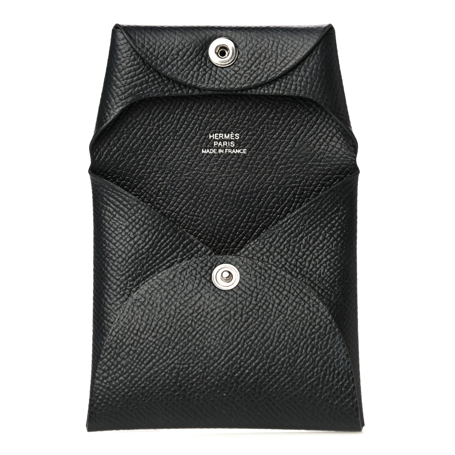 Hermes Epsom Bastia Coin Purse Black 4 of 11