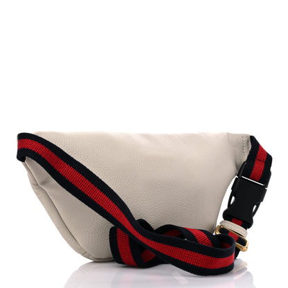 Gucci Grained Calfskin Small Logo Belt Bag White 3 of 10